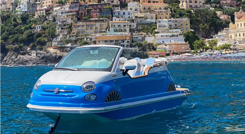 Fiat 500 Off-Shore boat