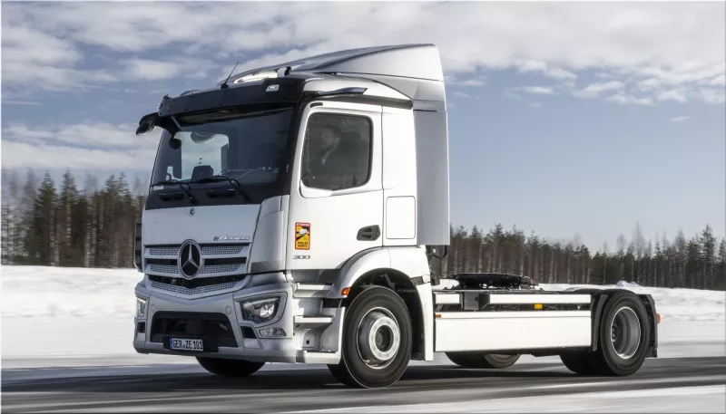 Mercedes-Benz eActros 600 Electric Trucks