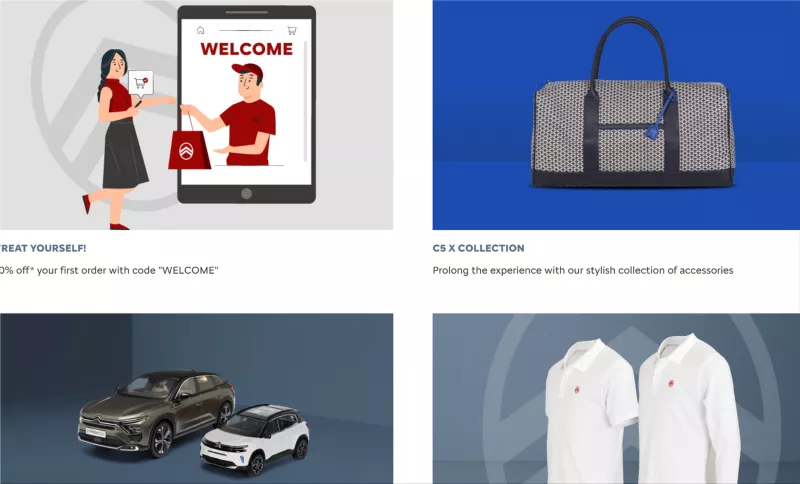Citroen introduces a new online Lifestyle Store