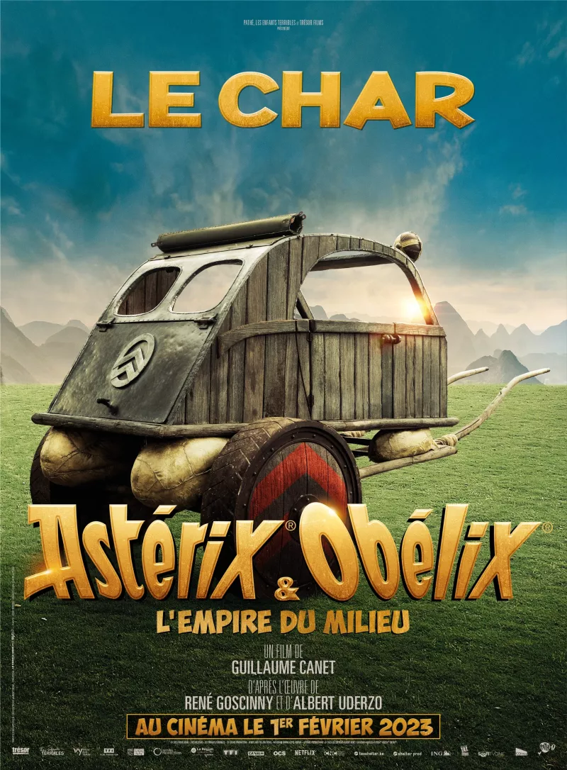 Citroen 2CV Chariot "Asterix & Obelix: The Middle Kingdom"