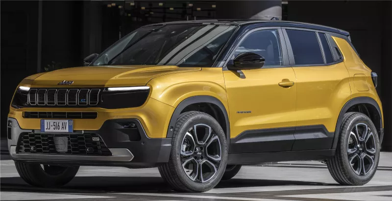 Jeep Avenger electric SUV