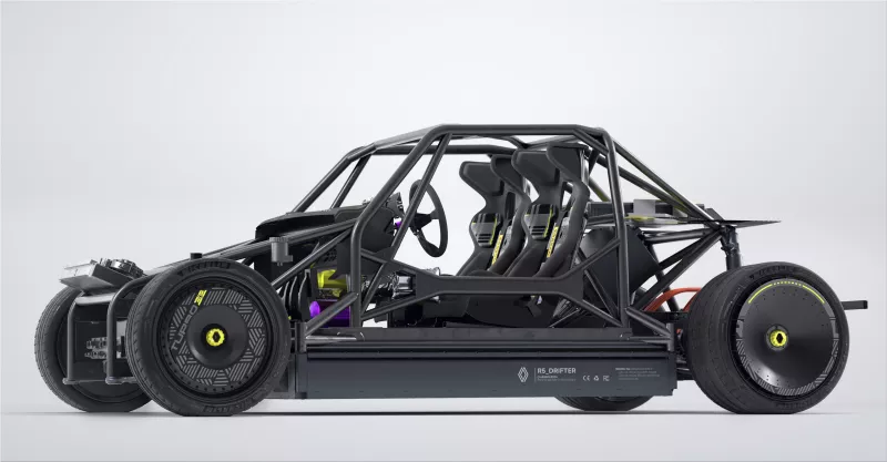 R5 Turbo E3 electric car