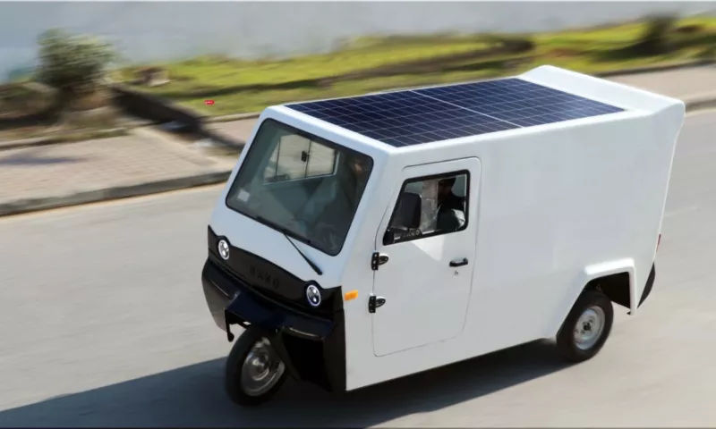 The Bako B1: A Solar-Powered Cargo EV