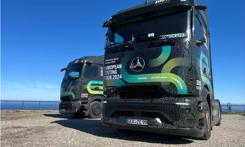 Europe Electrified: Mercedes-Benz Tests eActros 600's Long-Haul Potential