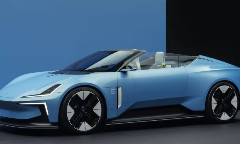 The Polestar 6 electric sports car can be reserved online