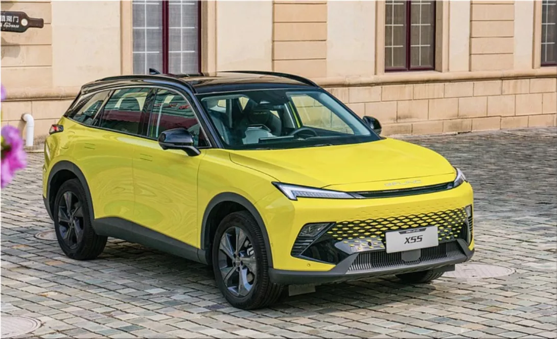 New Features, Bold Design: The 2024 BAIC X55 Makes Waves