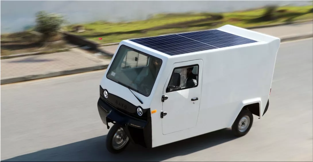 The Bako B1: A Solar-Powered Cargo EV