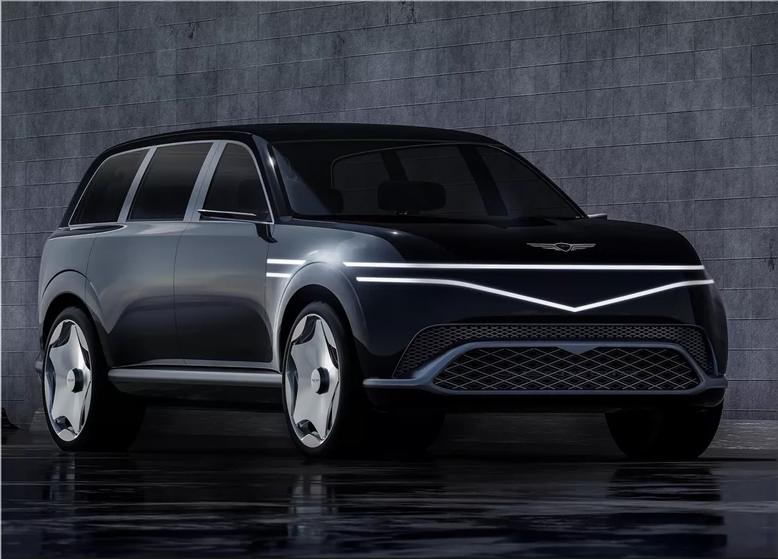 Genesis Neolun Concept: A Glimmering Vision of Electrified Luxury SUVs