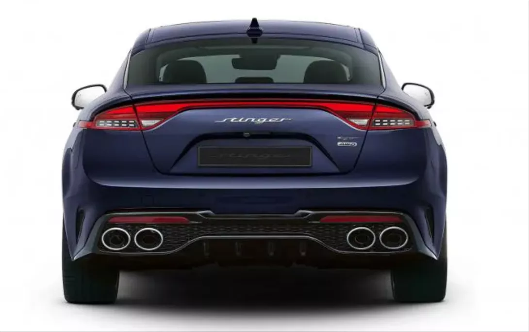 The Kia Stinger sports car has new features